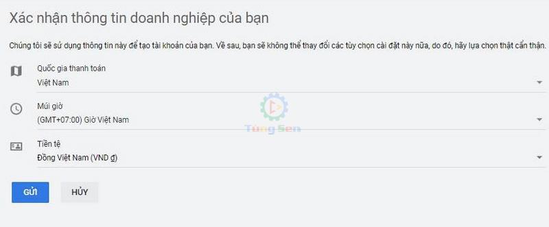 Xác Nhận Thông Tin Doanh Nghiệp